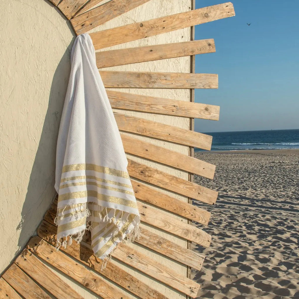 Honeycomb Cotton Fouta 100x200 HAMPTONS