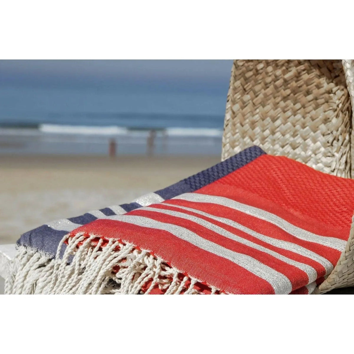 Honeycomb Cotton Fouta 100x200 HAMPTONS