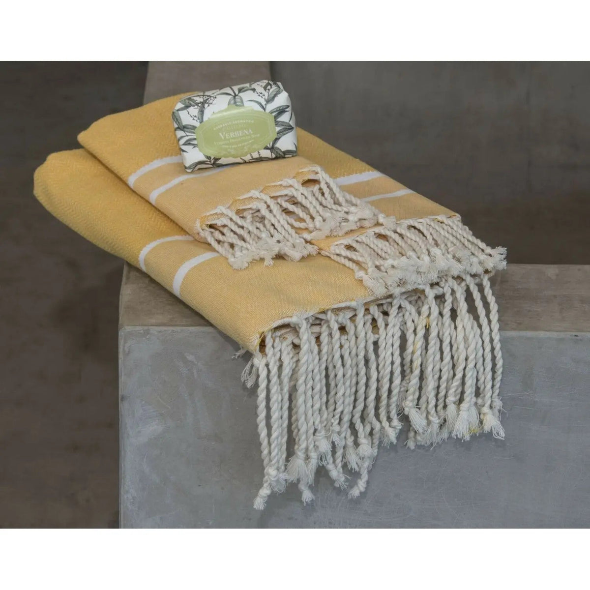 Cotton Bath Fouta Set (1+2) 100x200 + 2(50x80) STOCKHOLM