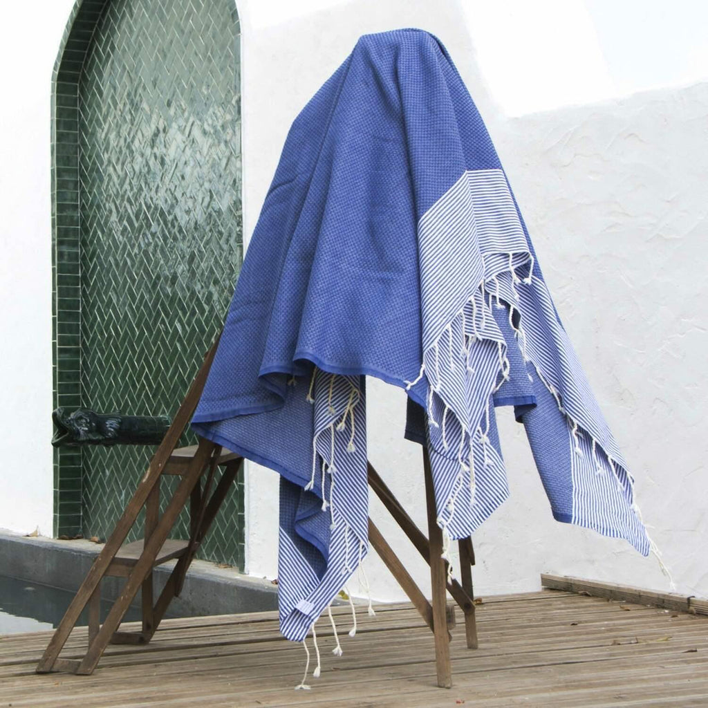 XXL Honeycomb Cotton Fouta 200x200 IBIZA