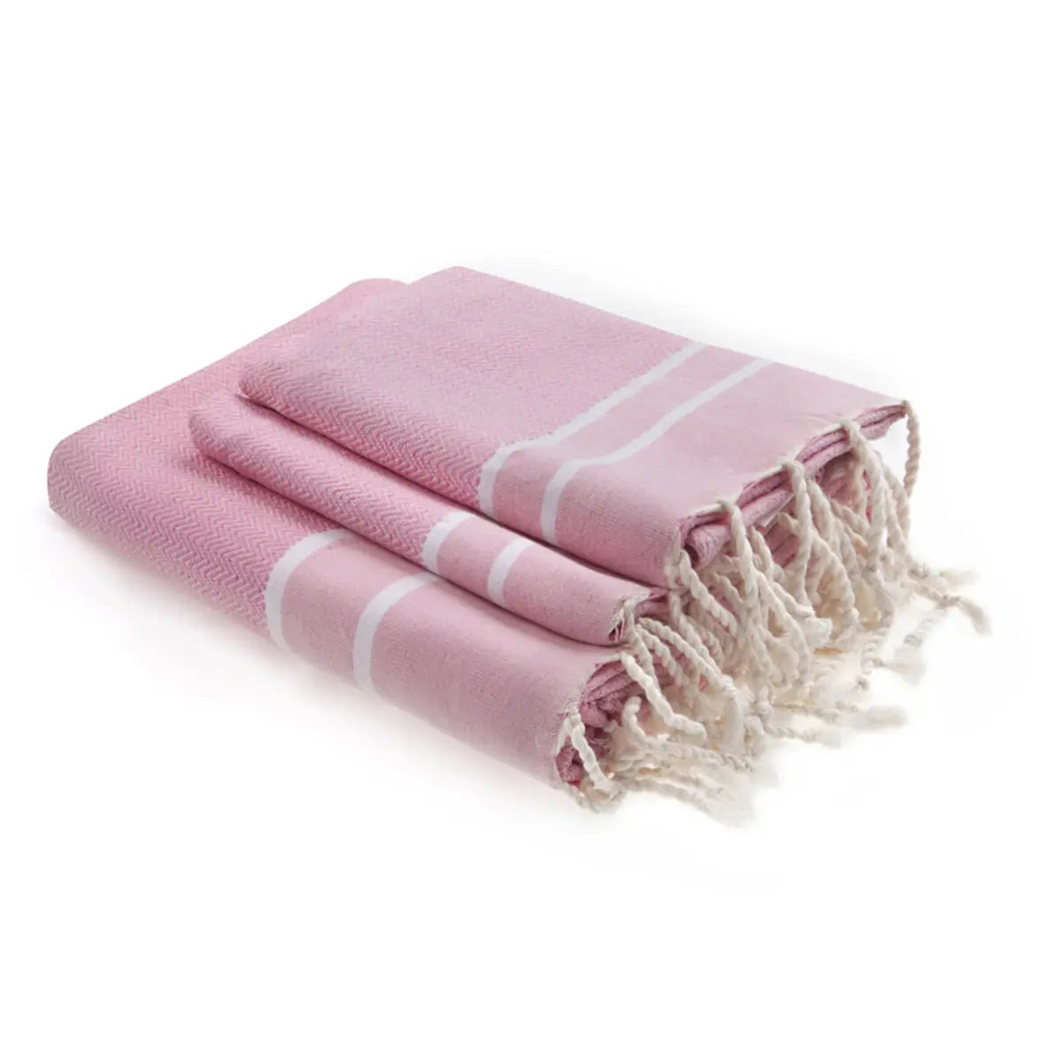 Cotton Bath Fouta Set (1+2) 100x200 + 2(50x80) STOCKHOLM