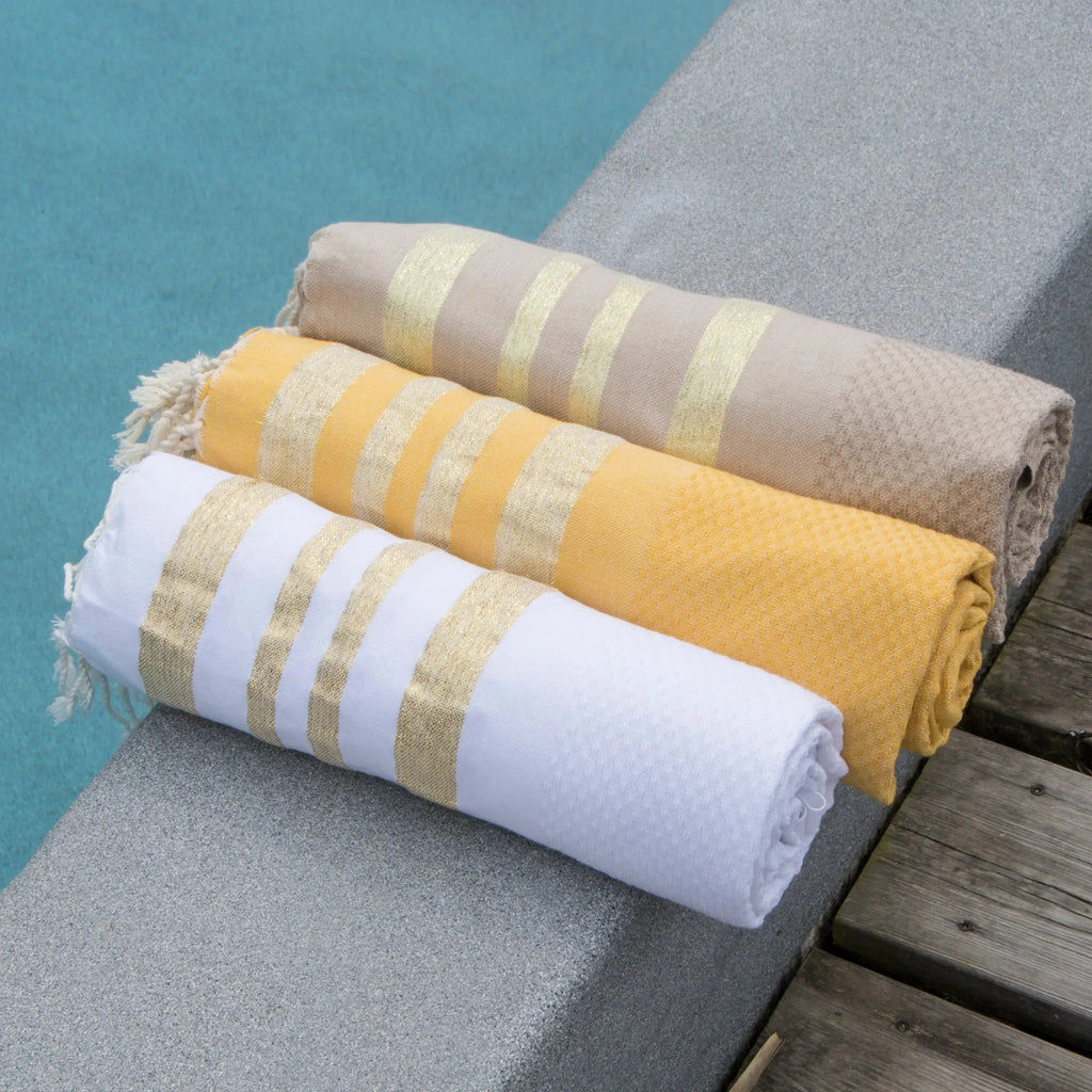 Honeycomb Cotton Fouta 100x200 HAMPTONS