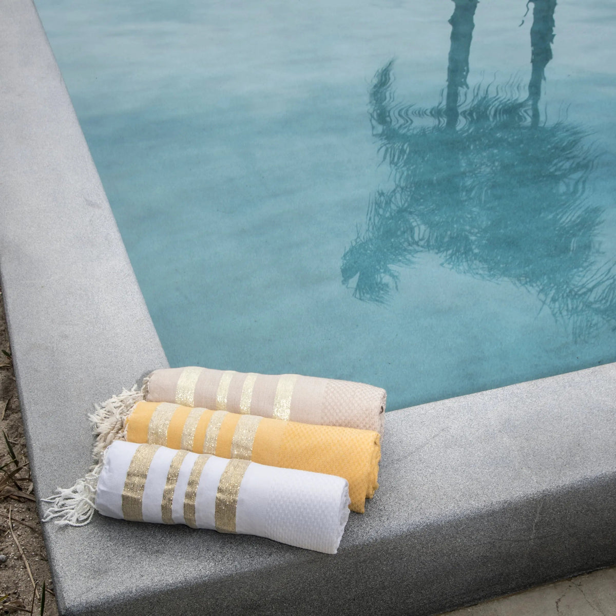 Honeycomb Cotton Fouta 100x200 HAMPTONS