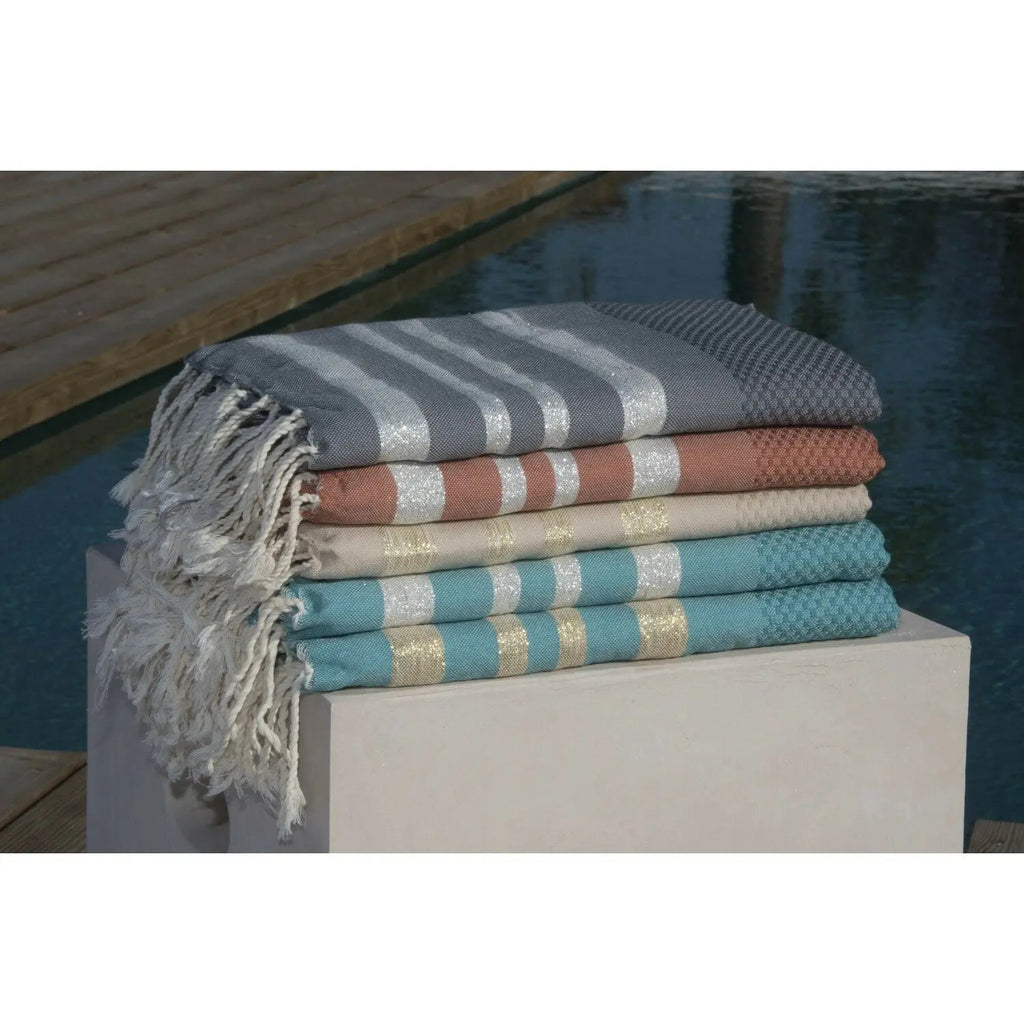 Honeycomb Cotton Fouta 100x200 HAMPTONS