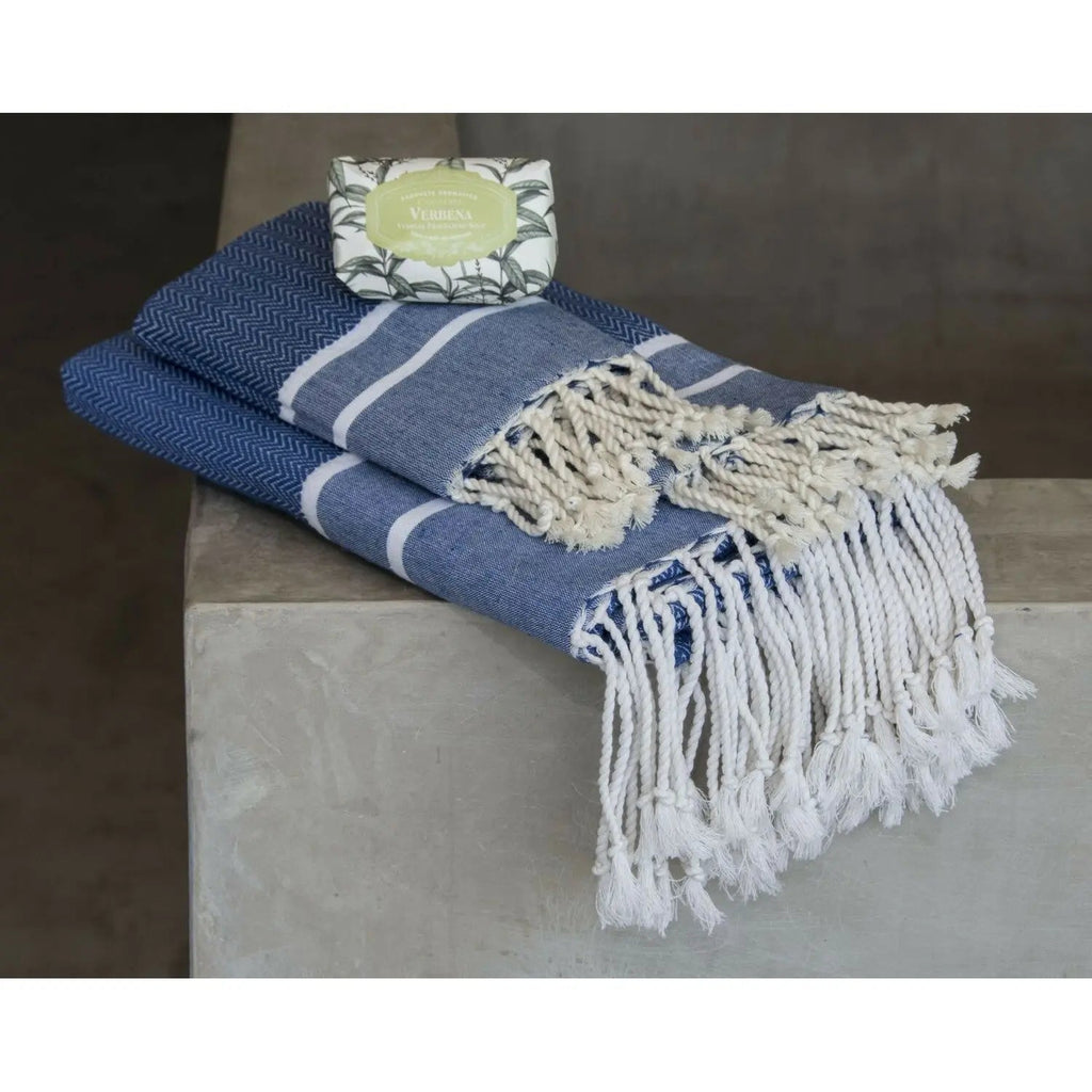 Cotton Bath Fouta Set (1+2) 100x200 + 2(50x80) STOCKHOLM