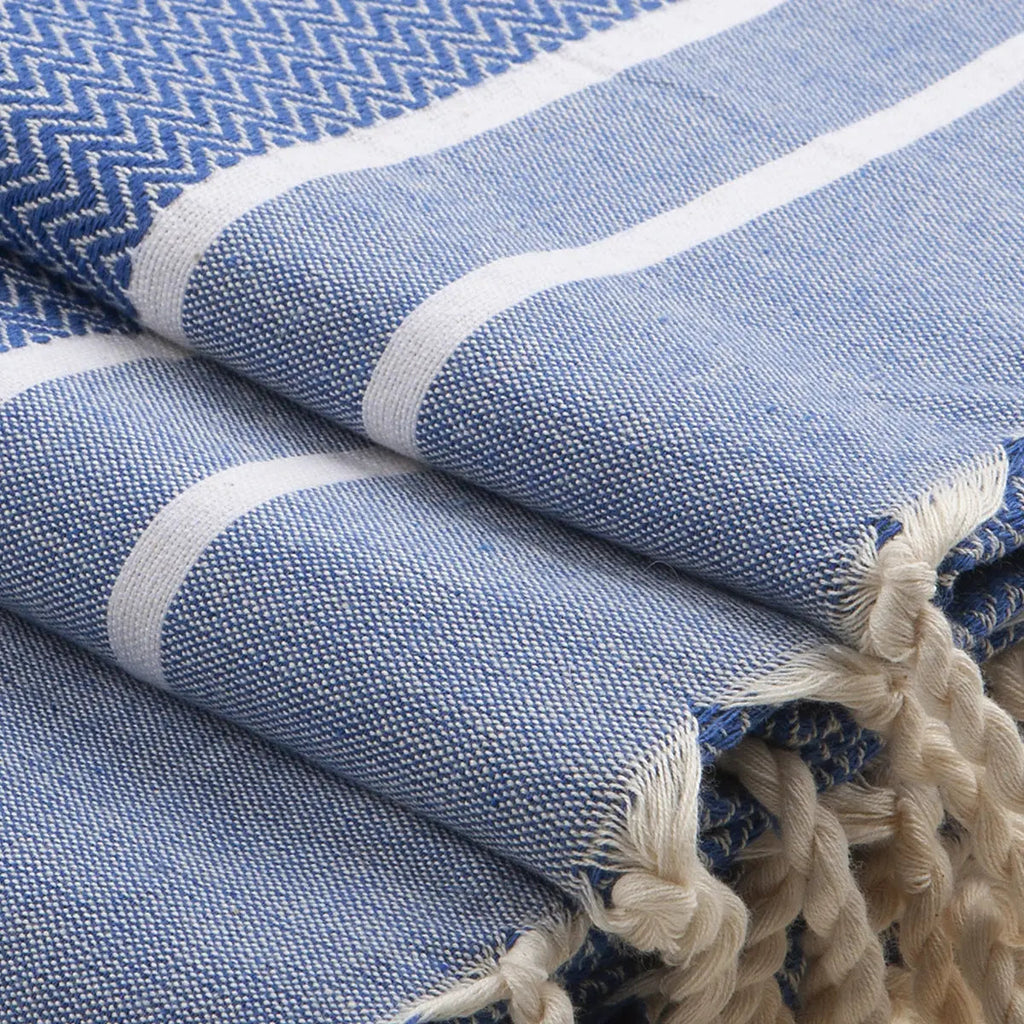 Cotton Bath Fouta Set (1+2) 100x200 + 2(50x80) STOCKHOLM