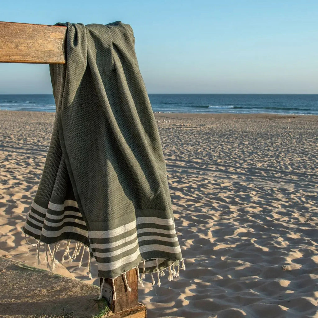 Honeycomb Cotton Fouta 100x200 HAMPTONS