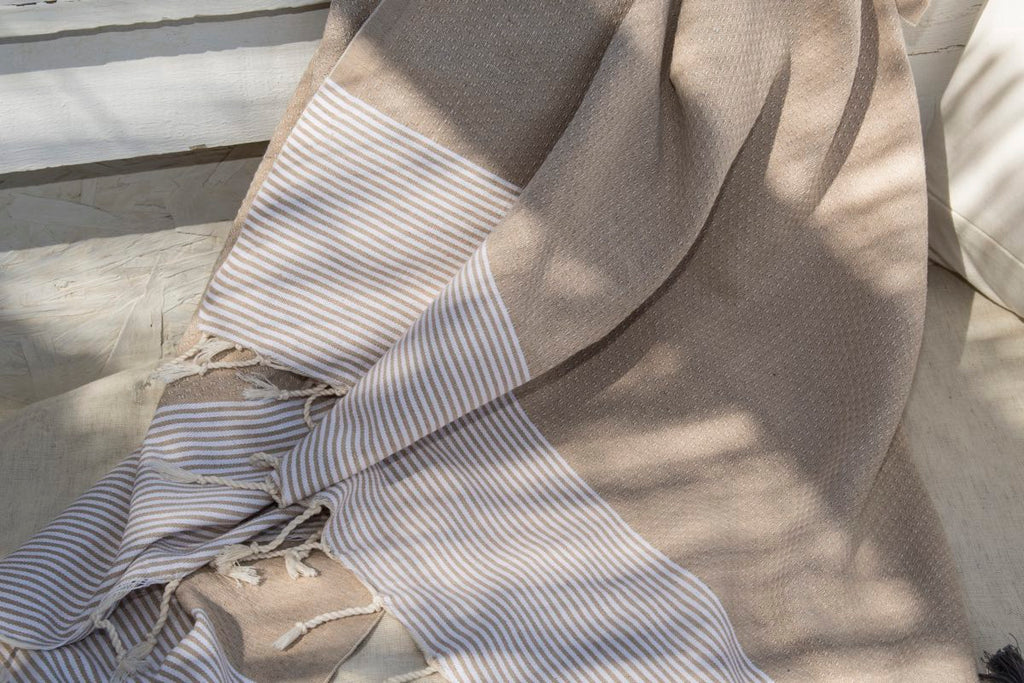 XXL Honeycomb Cotton Fouta 200x200 IBIZA