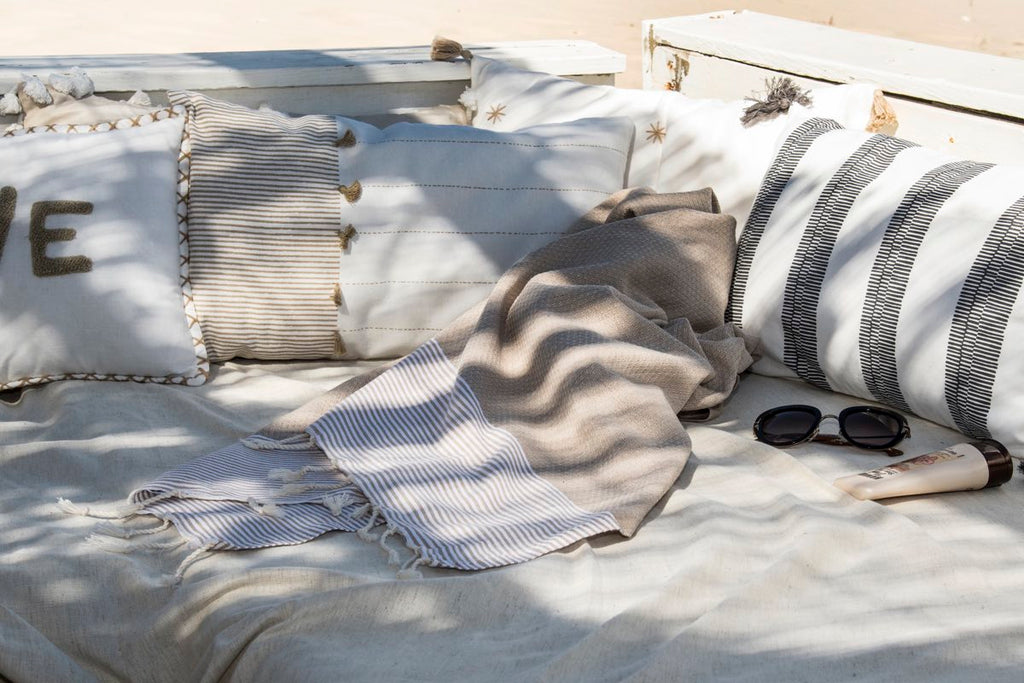 XXL Honeycomb Cotton Fouta 200x200 IBIZA