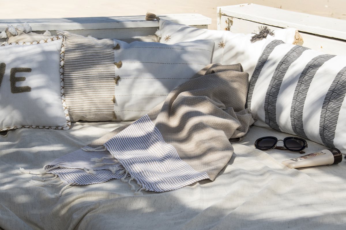 XXL Honeycomb Cotton Fouta 200x200 IBIZA