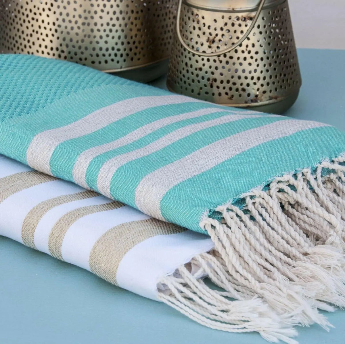 Honeycomb Cotton Fouta 100x200 HAMPTONS