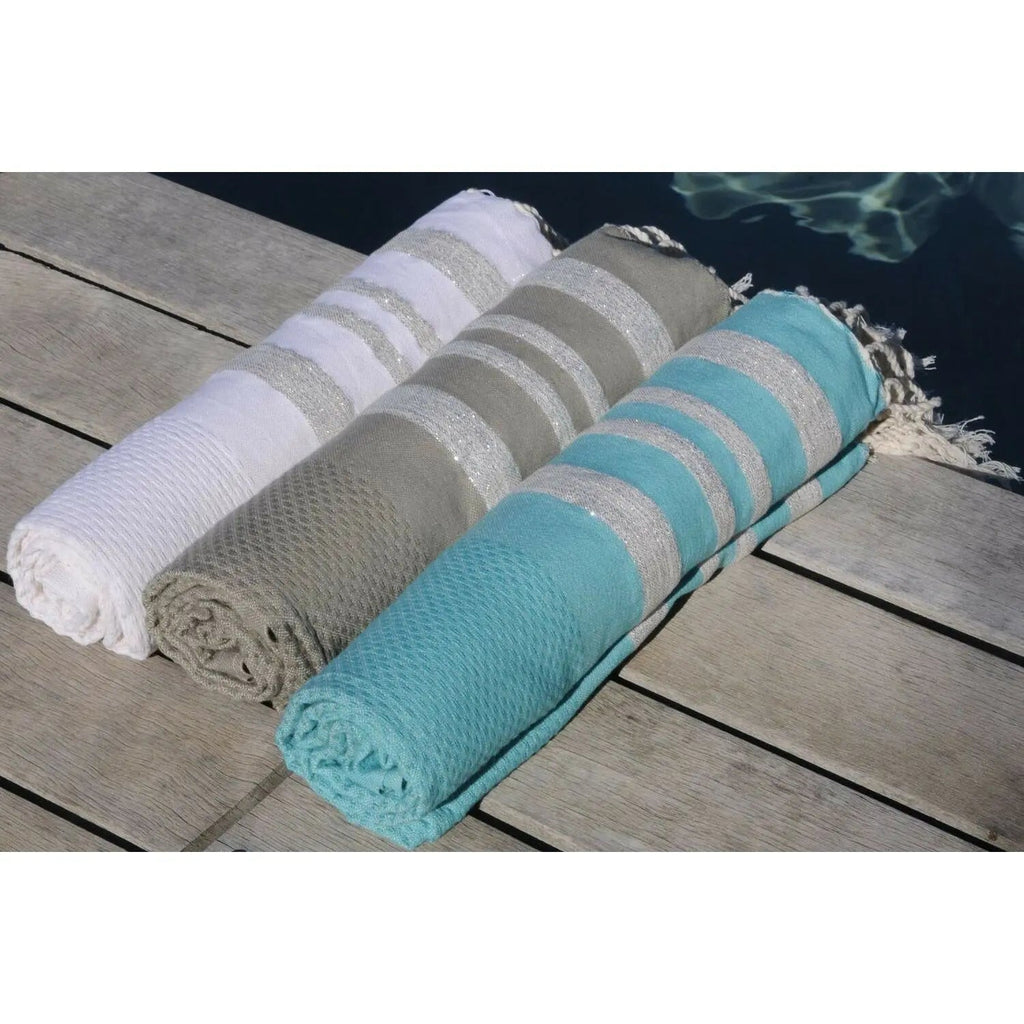 Honeycomb Cotton Fouta 100x200 HAMPTONS