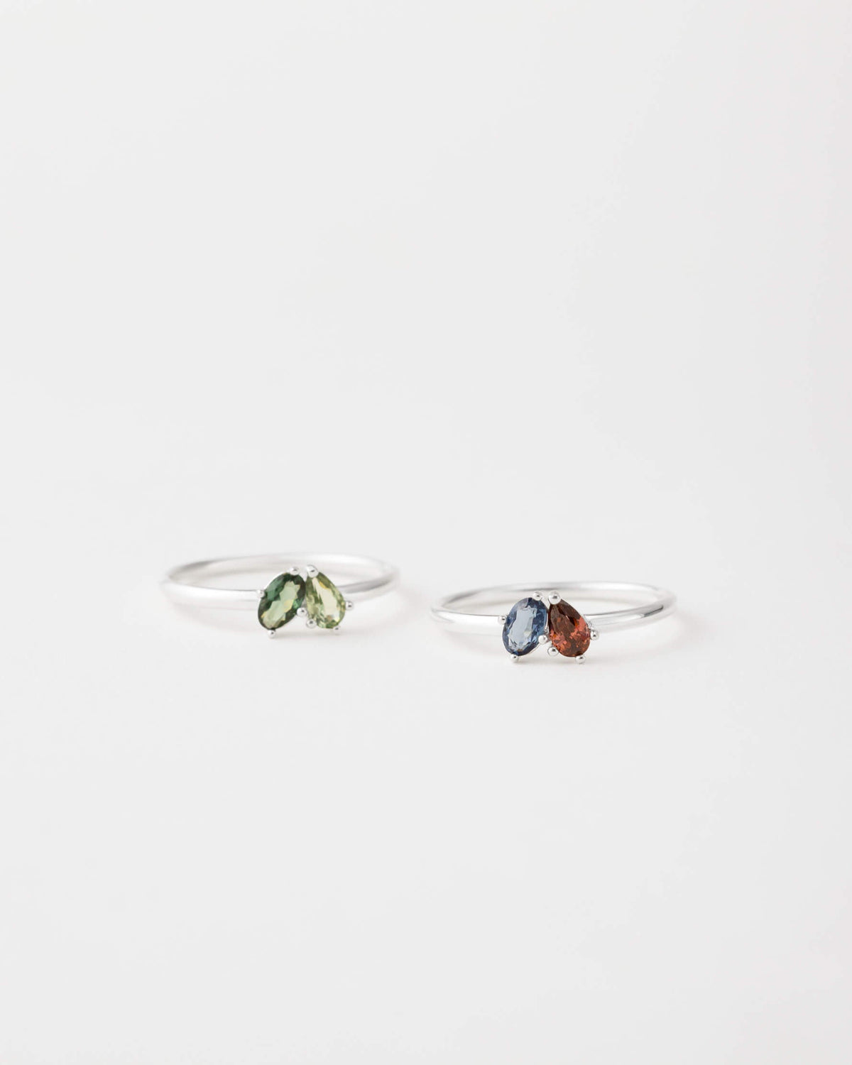 Toi et Moi Birthstone Ring