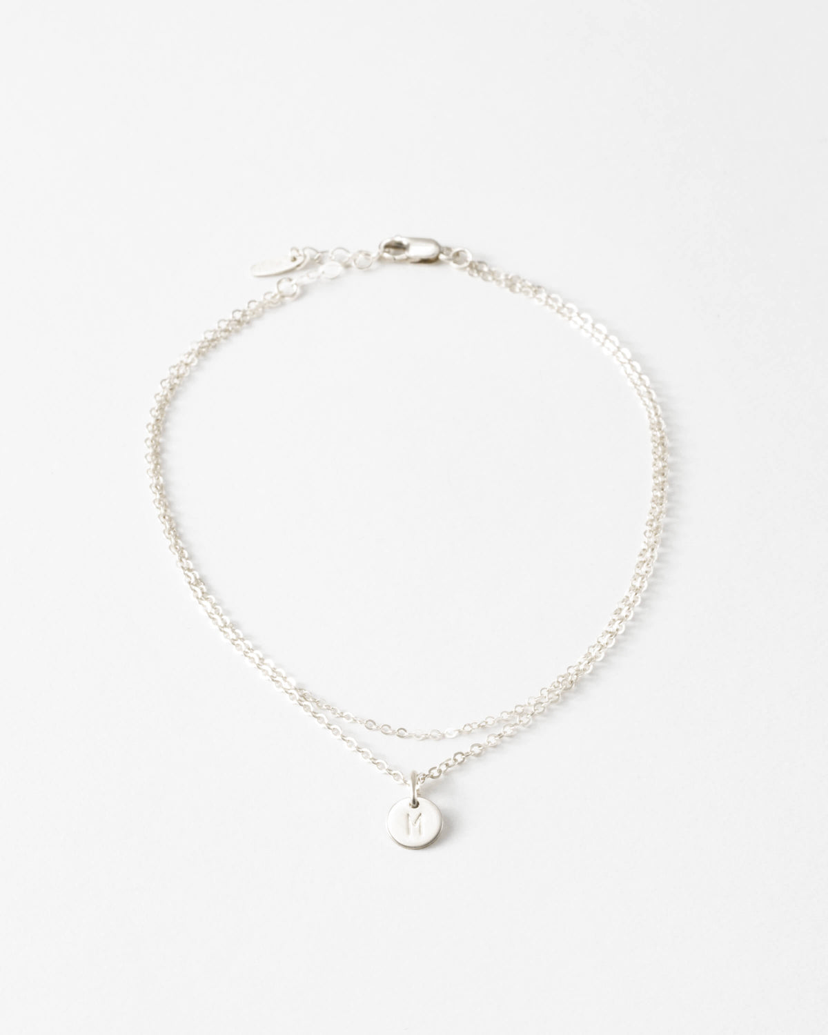 Double Cable Chain Anklet