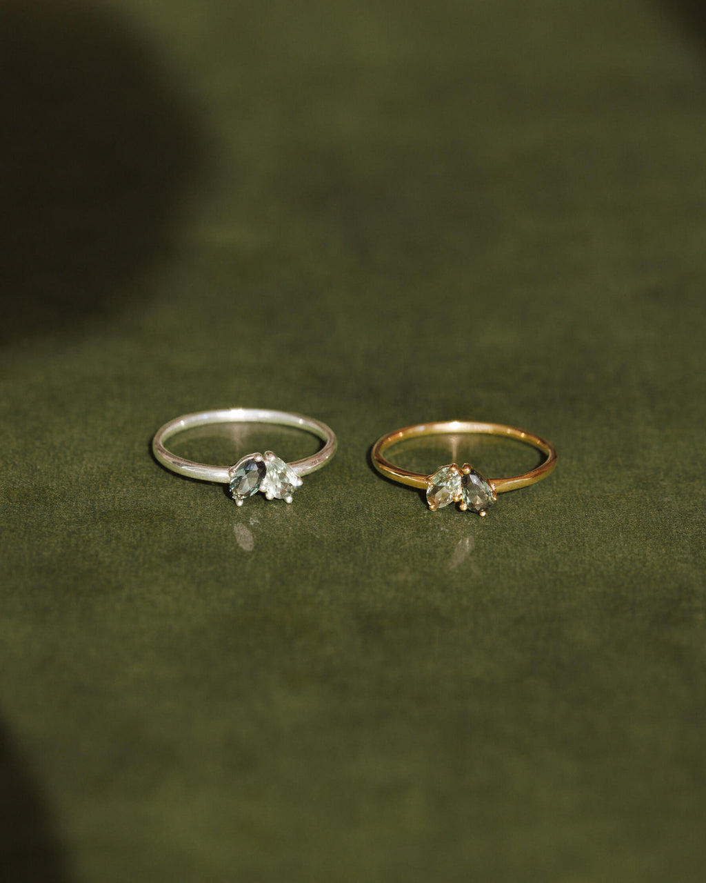Toi et Moi Birthstone Ring