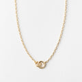 Heritage Rolo Charm Holder Necklace