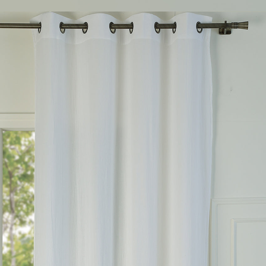 Eyelet Cotton Gauze Curtain 140x290 CARLA