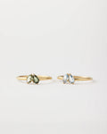 Toi et Moi Birthstone Ring