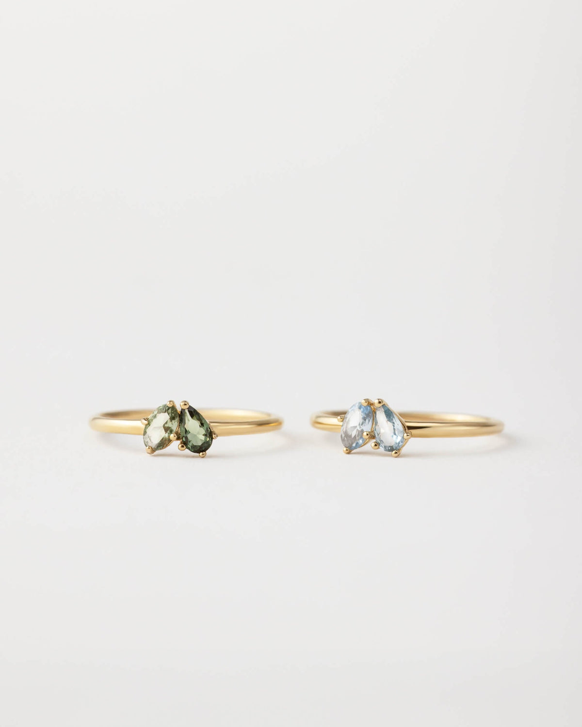 Toi et Moi Birthstone Ring